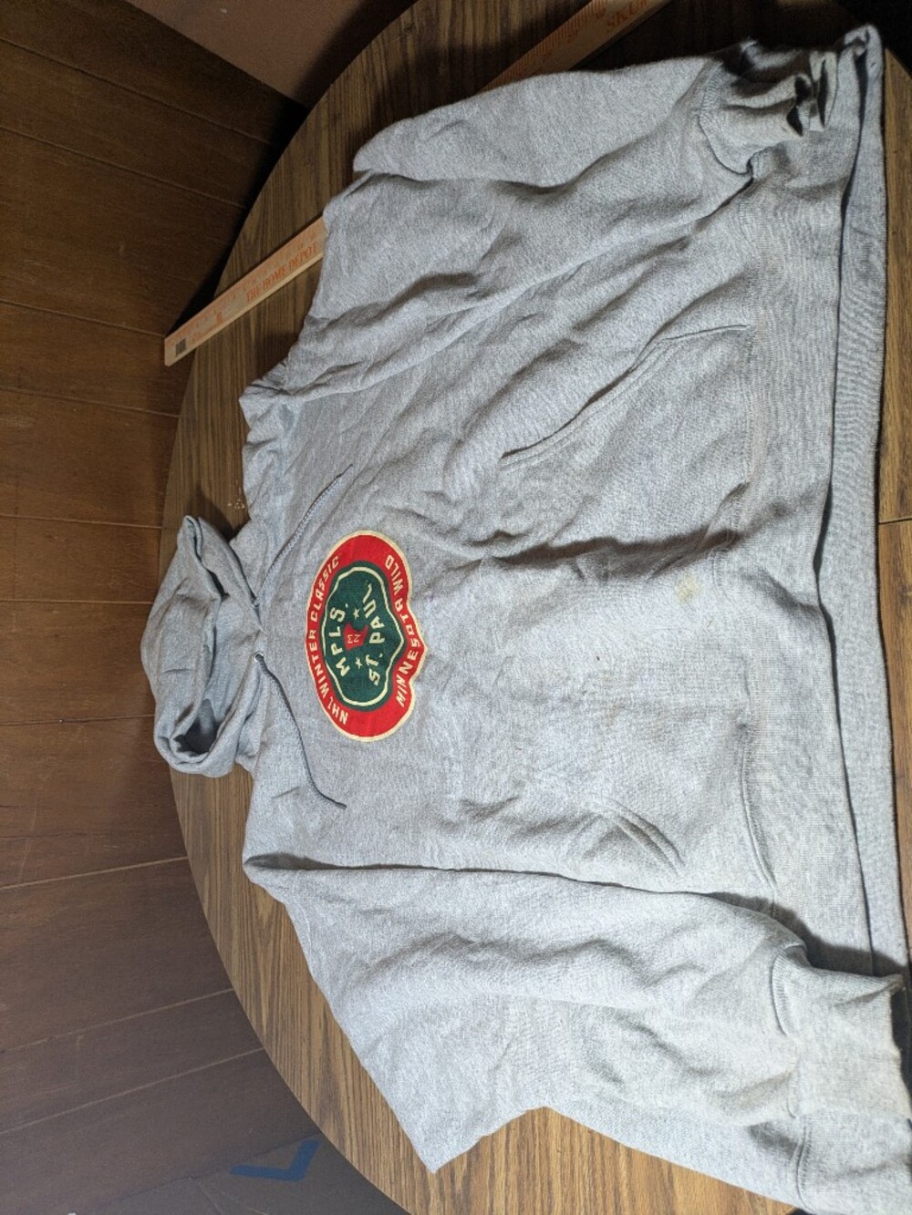 Vtg Style NHL Minnesota Wild 2022 Winter Classic Hoodie | Gorpcore Retro